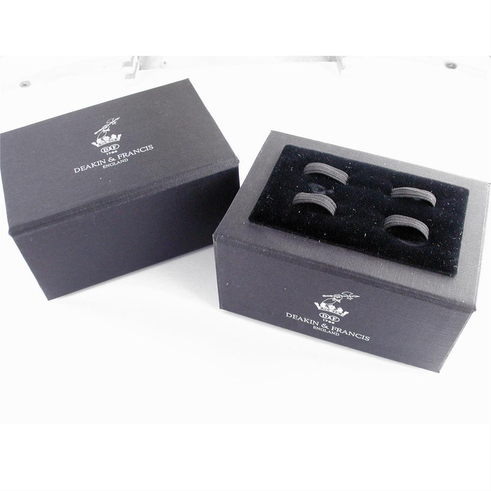 Deakin & Francis Equestrian Horse Head Sterling Silver Cufflinks