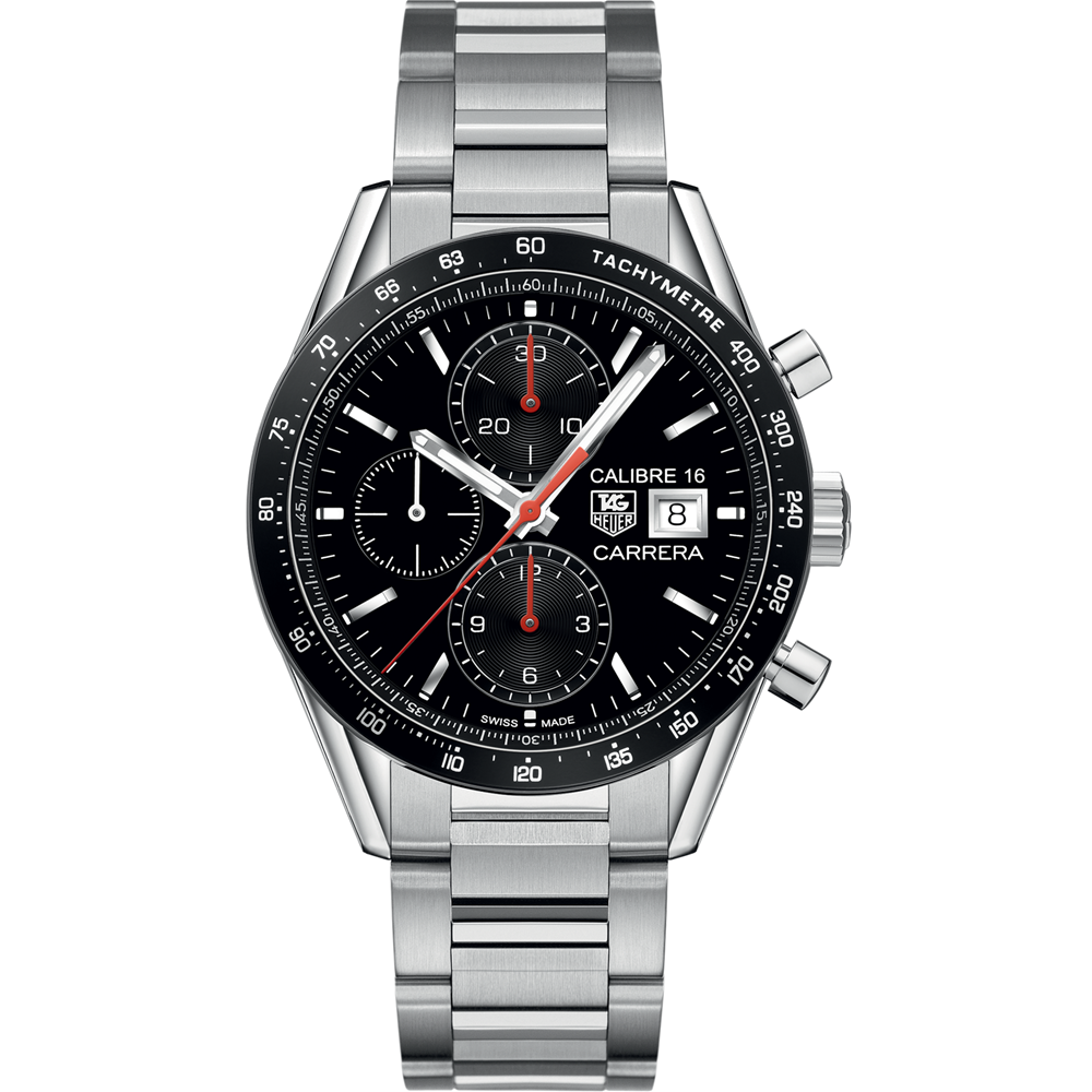 TAG Heuer CARRERA 100M Calibre 16 Automatic Chronograph 41MM CV201AK.BA0727