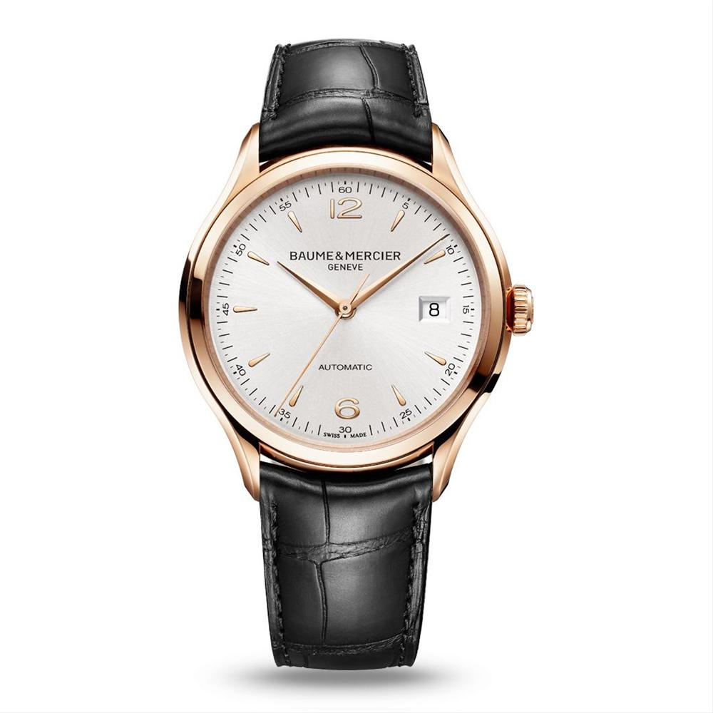 Baume & Mercier Clifton 18K Red Gold 39mm Men's Automatic Watch 10058