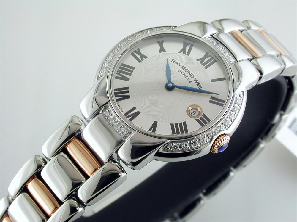 Raymond Weil Jasmine 29mm Two-tone 28 diamond Women's Watch 5229-S5S-01659