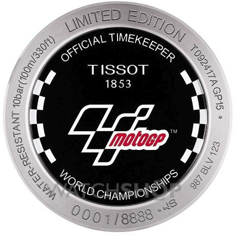 Tissot T-Race MotoGP 2015 Red & Black Quartz Chronograph Limited Edition Watch T0924172720100