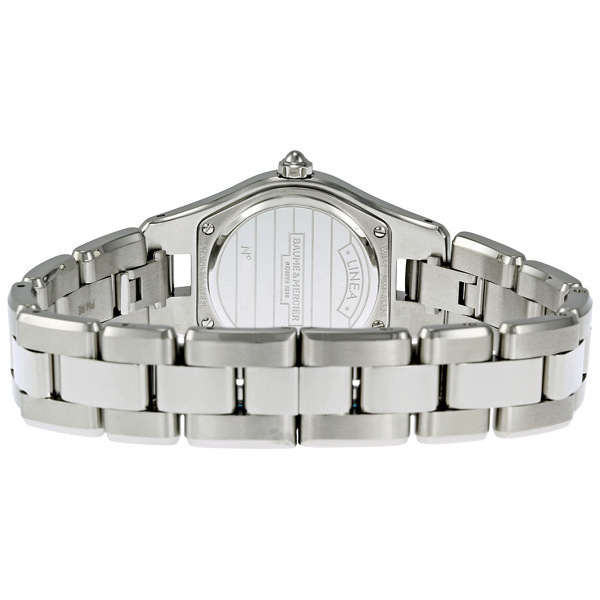 Baume & Mercier Linea Diamond Mother of Pearl Dial 27mm Ladies Watch 10011