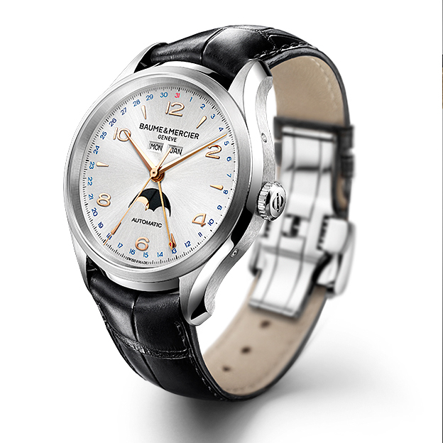 Baume & Mercier Clifton Moon Phase 43mm Men's Watch 10055