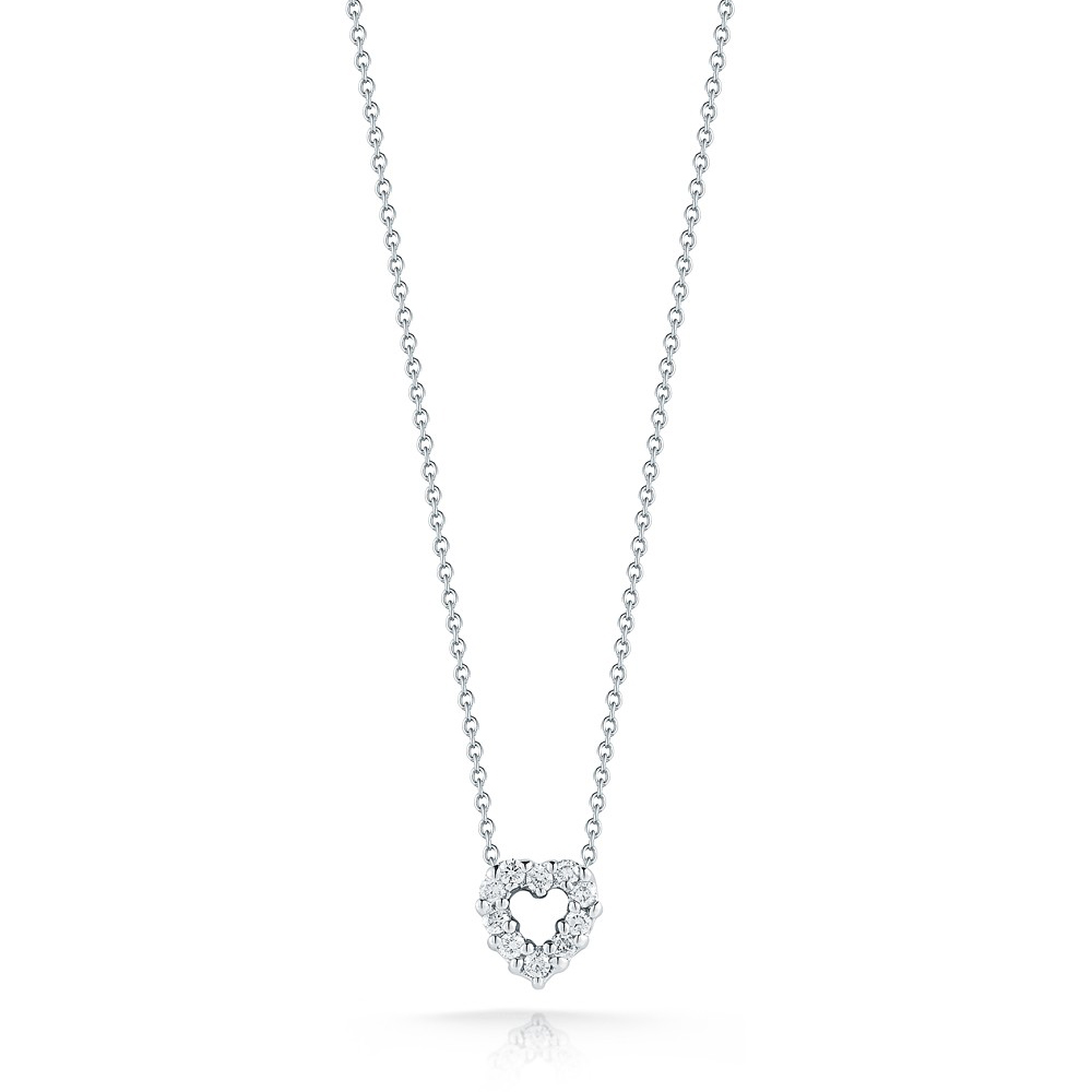 Roberto Coin TINY TREASURES DIAMOND BABY HEART NECKLACE Pendant