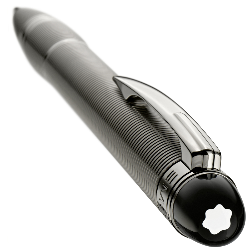 Montblanc Starwalker Midnight Black Metal Ballpoint Pen 105649
