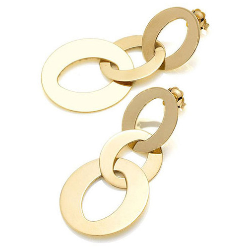 Roberto Coin Chic & Shine Medium Earrings 18K Yellow Gold