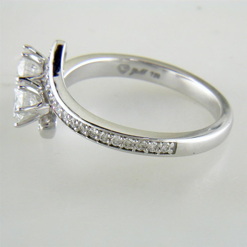 Forevermark "Ever Us" Two Stone Diamond Ring 18K