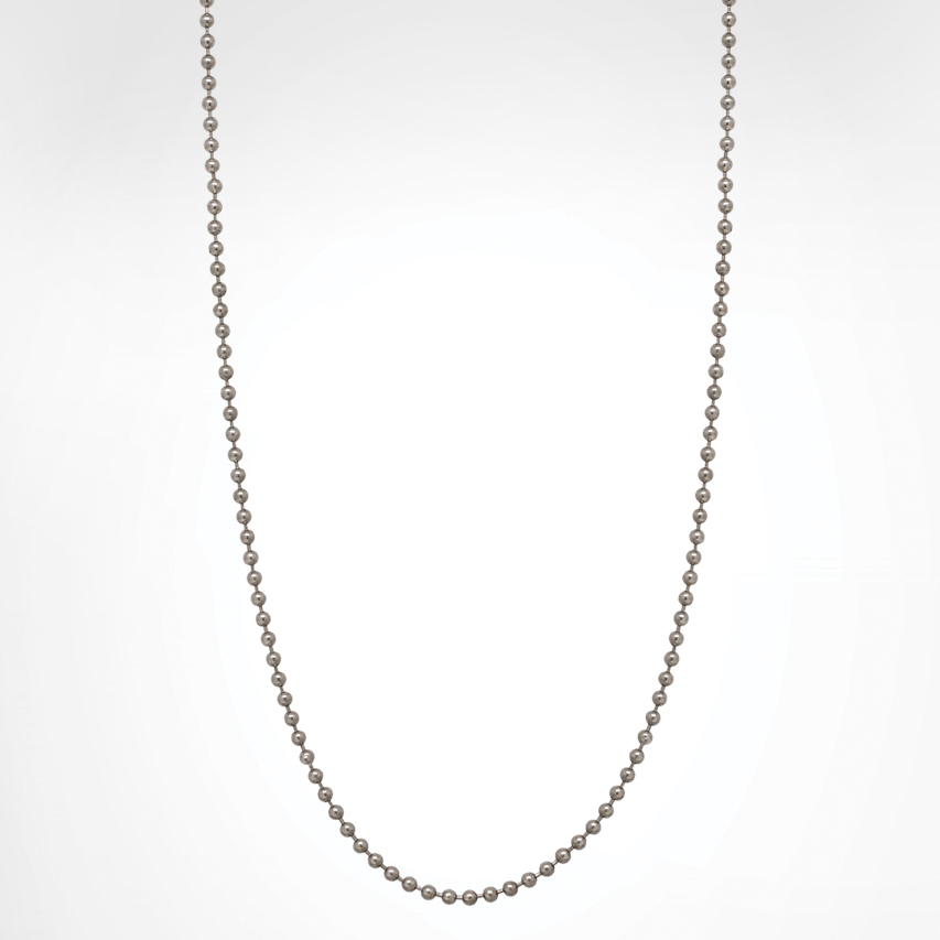 Heather Moore Sterling Silver 20" Ball Chain