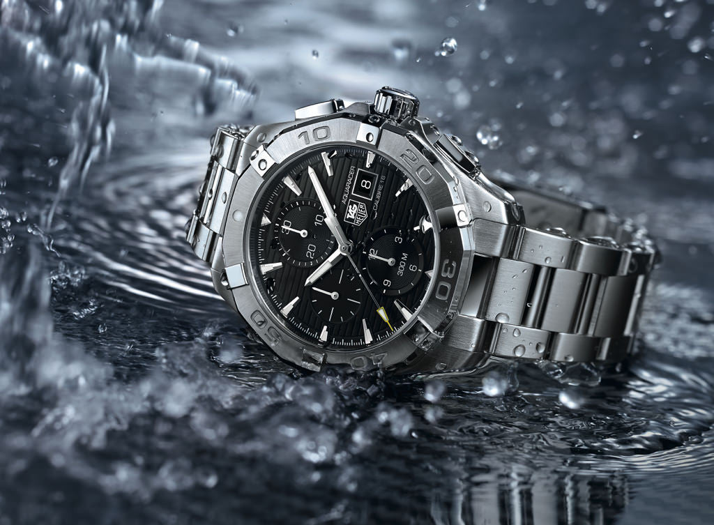 TAG Heuer Aquaracer 300M Calibre 16 Black Automatic Chronograph 43mm CAY2110.BA0927