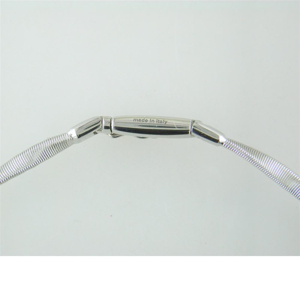 Marco Bicego Marrakech Three Diamond Single Strand Bracelet White Gold BG337BW