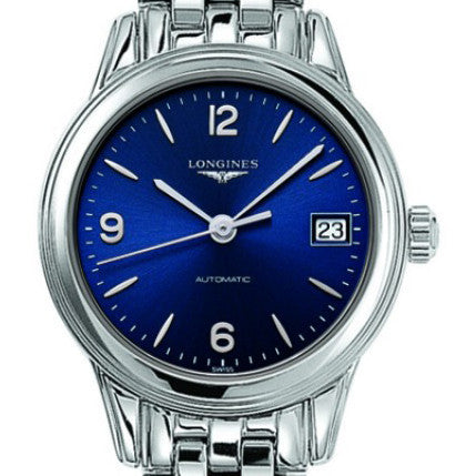 Longines Flagship Automatic Blue Stainless Steel Watch 26MM L42744966