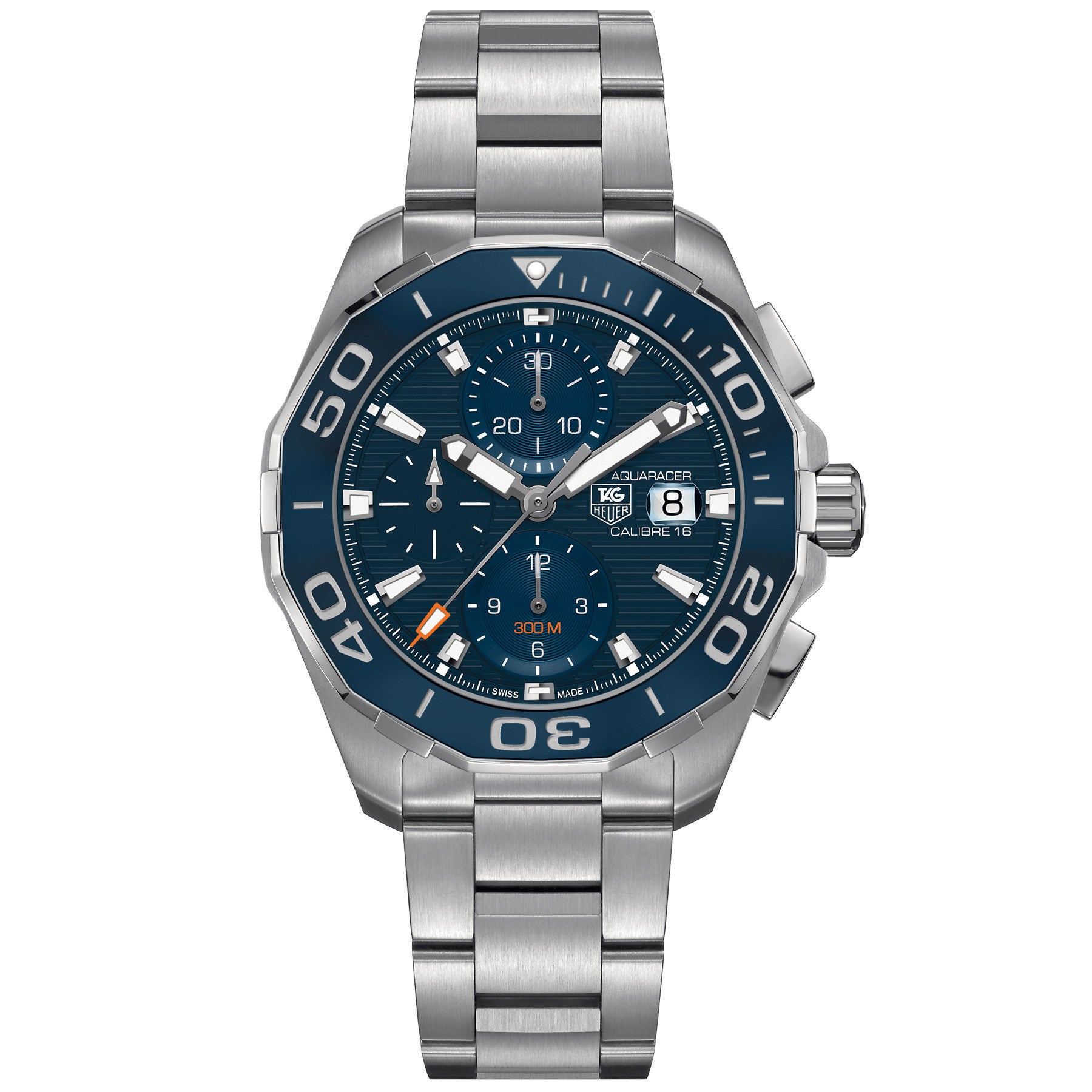 Tag Heuer Aquaracer 300M Calibre 16 Automatic Chronograph Ceramic Bezel CAY211B.BA0927