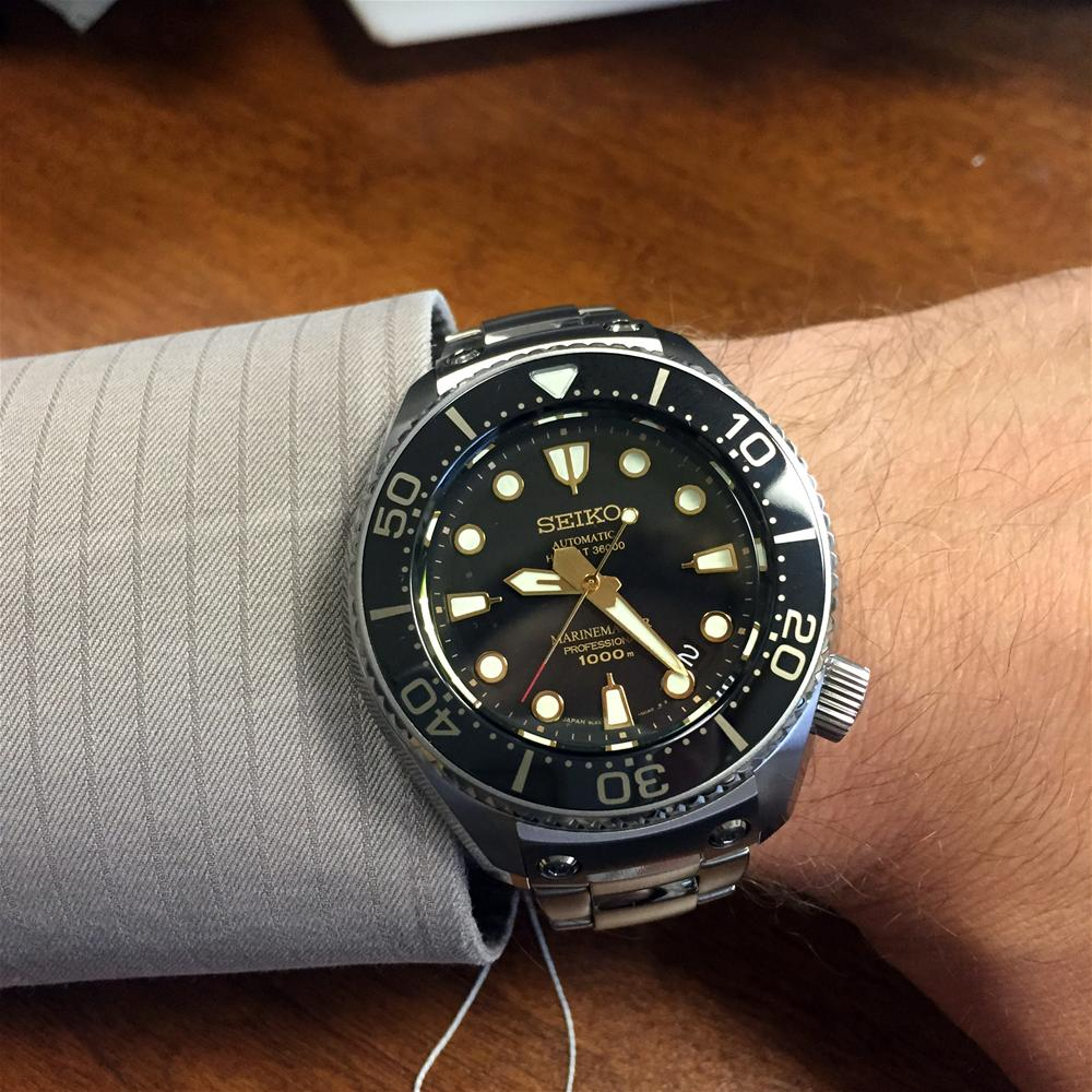 Seiko Prospex Marine Master 1000m Hi-Beat Watch SBEX001 Limited Edition 50th Anniversary