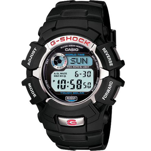 Casio G-Shock Tough Solar Black Digital Men's Watch G2310R-1