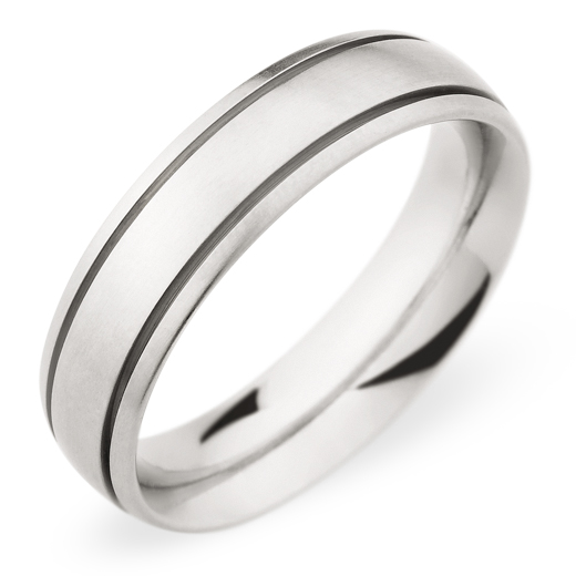 Christian Bauer 6mm Brushed 18K Men's Wedding Band