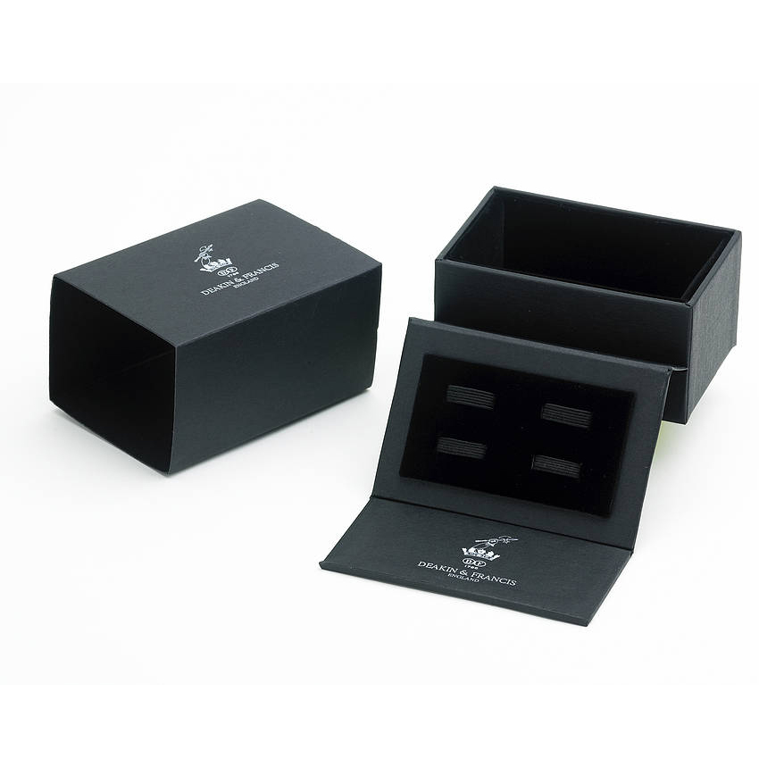 Deakin & Francis Golf Club Silver Cufflinks