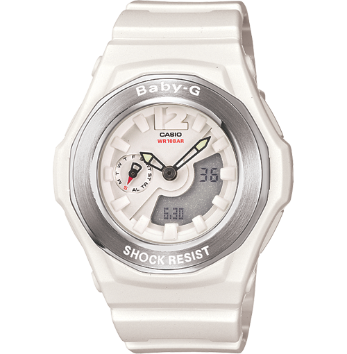 Casio Baby-G White Digital Watch BGA140-7B