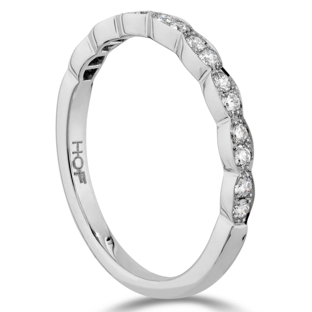 Hearts on Fire Lorelei Floral Diamond Wedding Band Ring