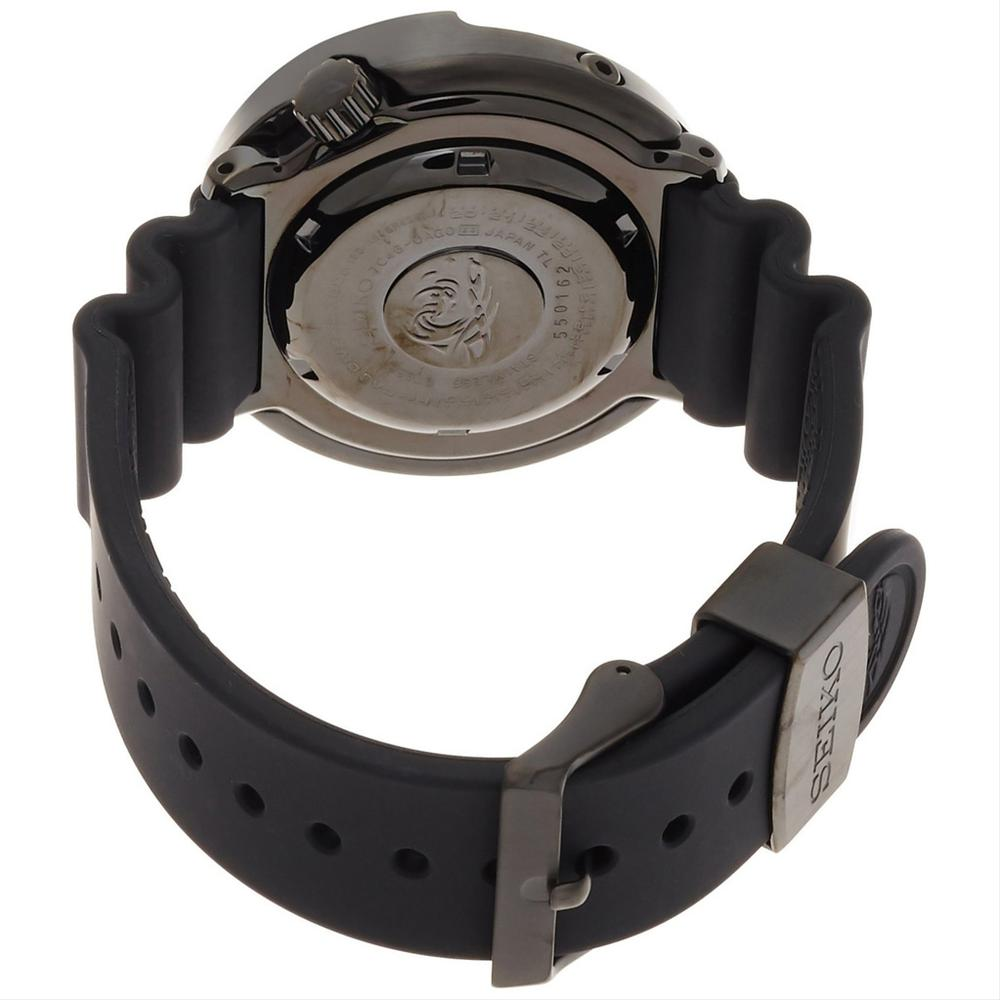 Seiko Prospex Marine Master Quartz Black Ion 47.7mm Watch SBBN035