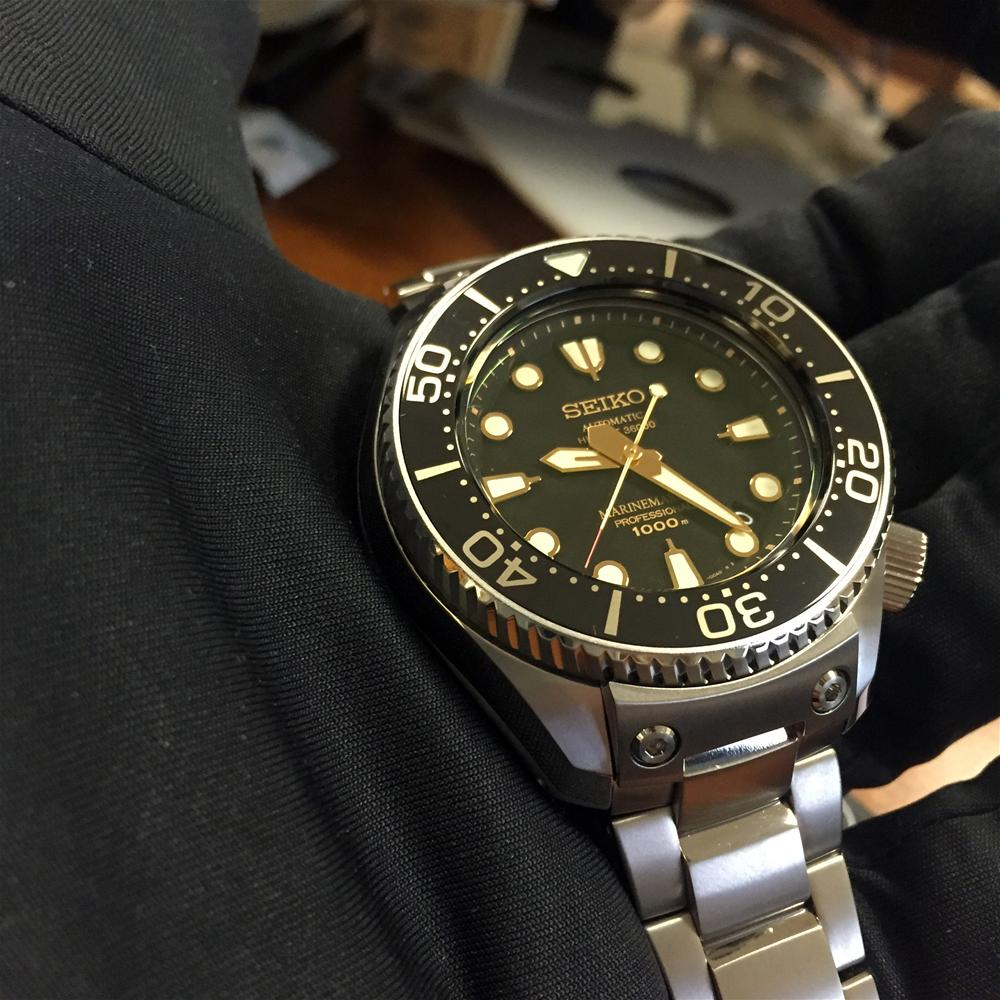 Seiko Prospex Marine Master 1000m Hi-Beat Watch SBEX001 Limited Edition 50th Anniversary