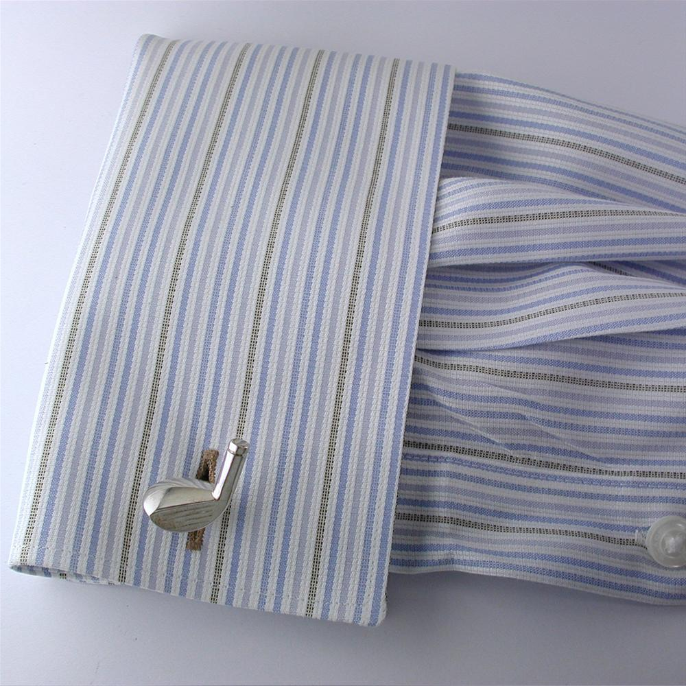Deakin & Francis Golf Club Silver Cufflinks C0165X0001