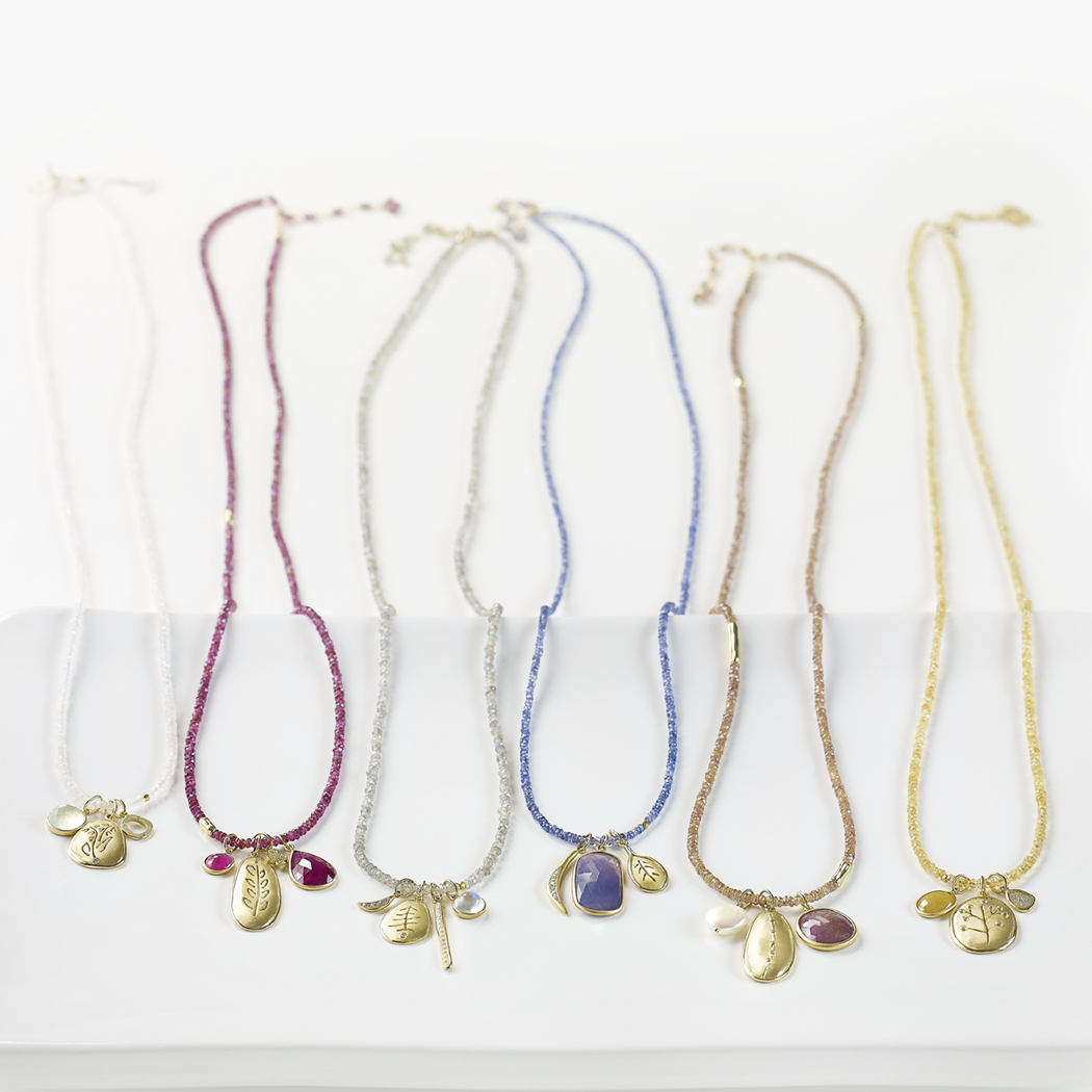 anne sportun wrap combo necklace charms connecticut