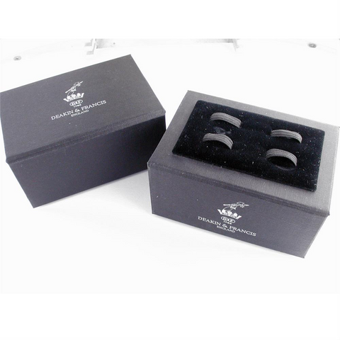 Deakin & Francis Sterling Silver Bumble Bee Cufflinks