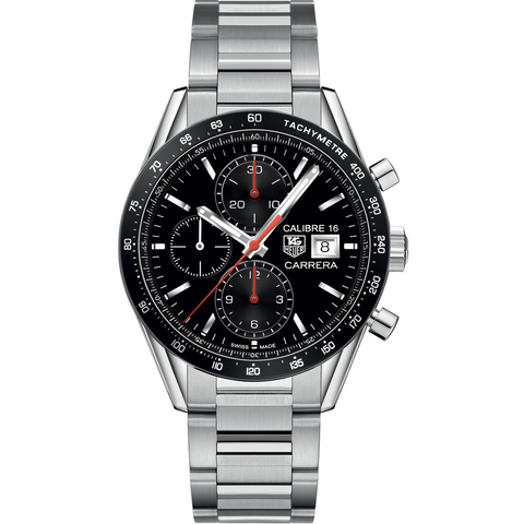 TAG Heuer CARRERA 100M Calibre 16 Automatic Chronograph 41MM CV201AK.BA0727