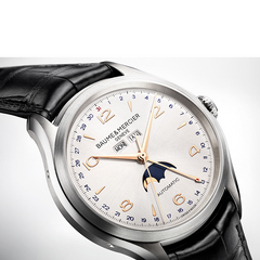 Baume & Mercier Clifton Moon Phase 43mm Men's Watch 10055