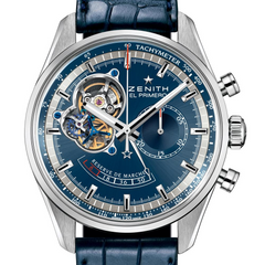 Zenith El Primero Chronomaster Power Reserve Blue Limited Ed. Charles Vermot Tribute 42mm