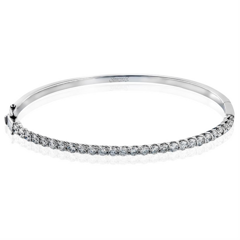 Simon G. Diamond Tennis Bracelet Bangle 1.71 Carats tw. DB116