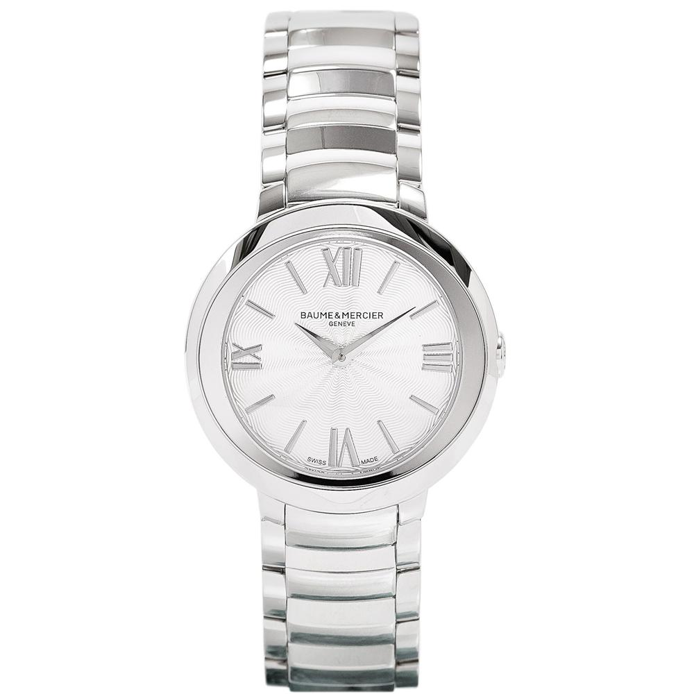 Baume & Mercier Promesse Ladies Steel Quartz Watch 30mm 10157