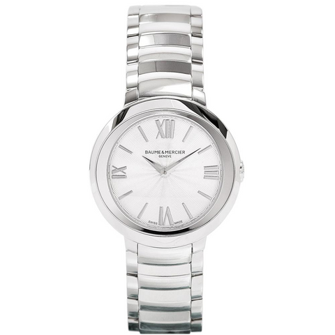 Baume & Mercier Promesse Ladies Steel Quartz Watch 30mm 10157