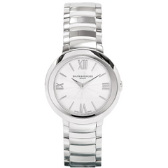 Baume & Mercier Promesse Ladies Steel Quartz Watch 30mm 10157