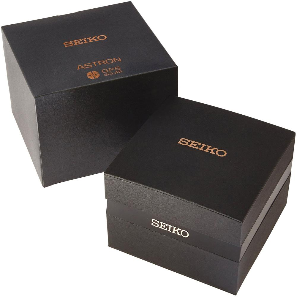 Seiko Astron Novak Djokovic Limited Edition GPS Solar Rose Gold Watch SSE022