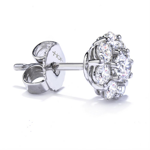 Hearts on Fire Beloved Diamond Stud Earrings 1.10cts