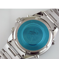Seiko Astron GPS Solar 44.6mm Watch Stainless Steel with Rose Gold & Ceramic Bezel Black Dial Series 8X82 SSE033