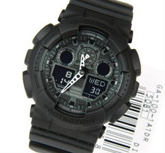 Casio G-Shock Classic Series Black on Black Digital Analog Watch GA100-1A1