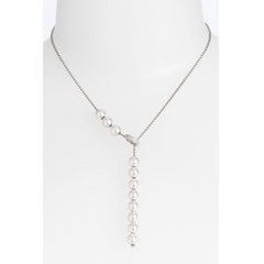Mikimoto Pearls in Motion Akoya White Gold Necklace