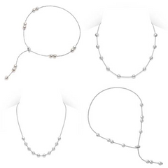 Mikimoto Pearls in Motion Akoya White Gold Necklace