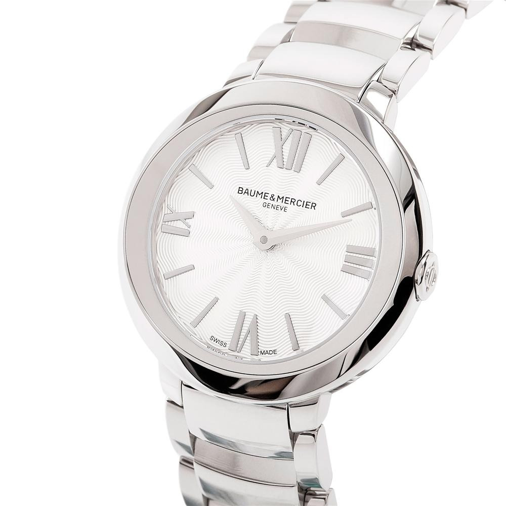 Baume & Mercier Promesse Ladies Steel Quartz Watch 30mm 10157