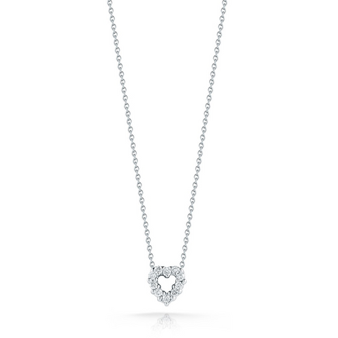 Roberto Coin TINY TREASURES DIAMOND BABY HEART NECKLACE Pendant