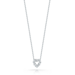 Roberto Coin TINY TREASURES DIAMOND BABY HEART NECKLACE Pendant