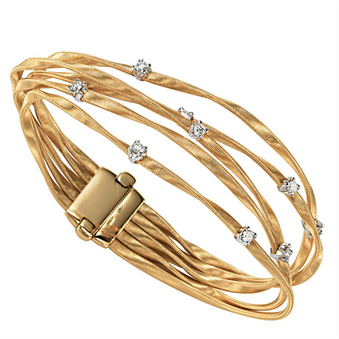 Marco Bicego Marrakech Mini Five Strand Diamond Bracelet BG625