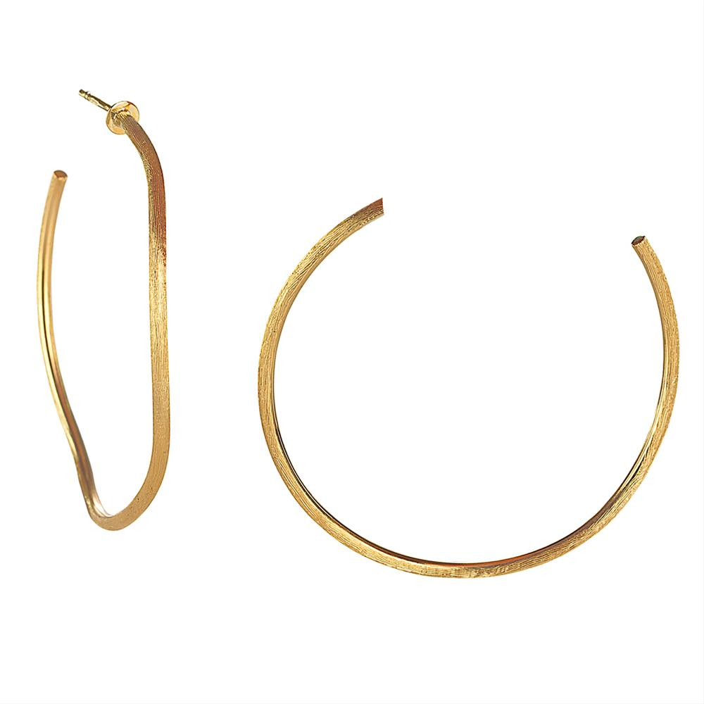 Marco Bicego Jaipur Link 18K Yellow Gold Hoop Earrings OB989Y