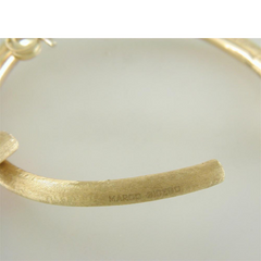 Marco Bicego Jaipur Link 18K Yellow Gold Hoop Earrings OB989Y