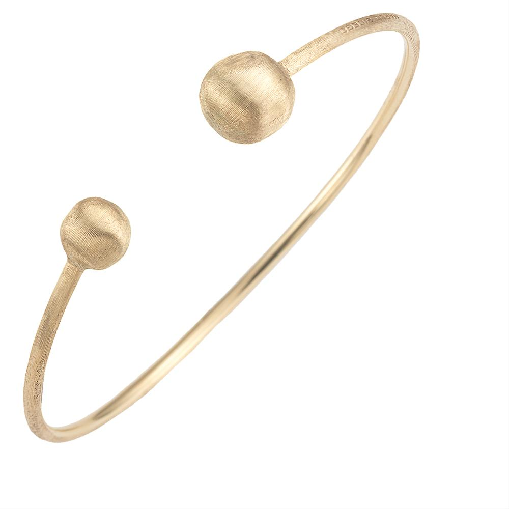 Marco Bicego Africa Kissing 18K Yellow Gold Bangle Bracelet