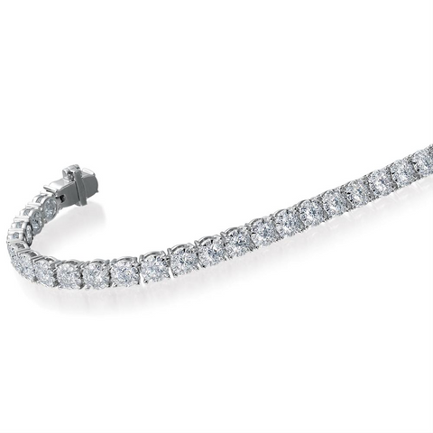 Memoire 4.00 Carat Diamond Bouquets Tennis Bracelet 18K