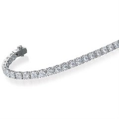 Memoire 4.00 Carat Diamond Bouquets Tennis Bracelet 18K