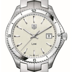 TAG Heuer LINK 40mm Silver Dial Steel Quartz Watch WAT1111.BA0950